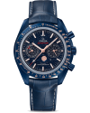 Omega Moonwatch Co-Axial Master Chronometer Moonphase Chronograph 44,25mm Blue Side Of The Moon (horloges)